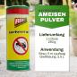 Preview: Reinex 250g, Ameisenpulver, Ameisenmittel, Ameisen Streumittel, Mittel gegen Insekten, zum Streuen und Gießen Ameisenstopp, Ameisenköder für den Innen und Außenbereich geeignet